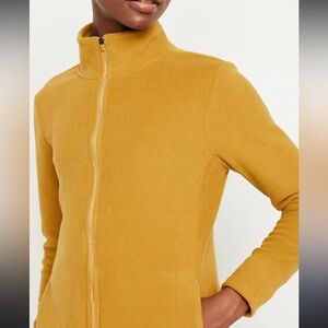 Performance Fleece Jacket in Mustard